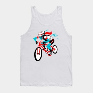 Female Cyclist Tank Top